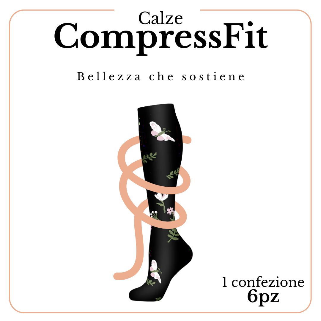 Calze CompressFit® - Dove stile e benessere camminano insieme